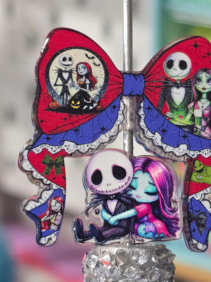 Focal beads- Halloween couple