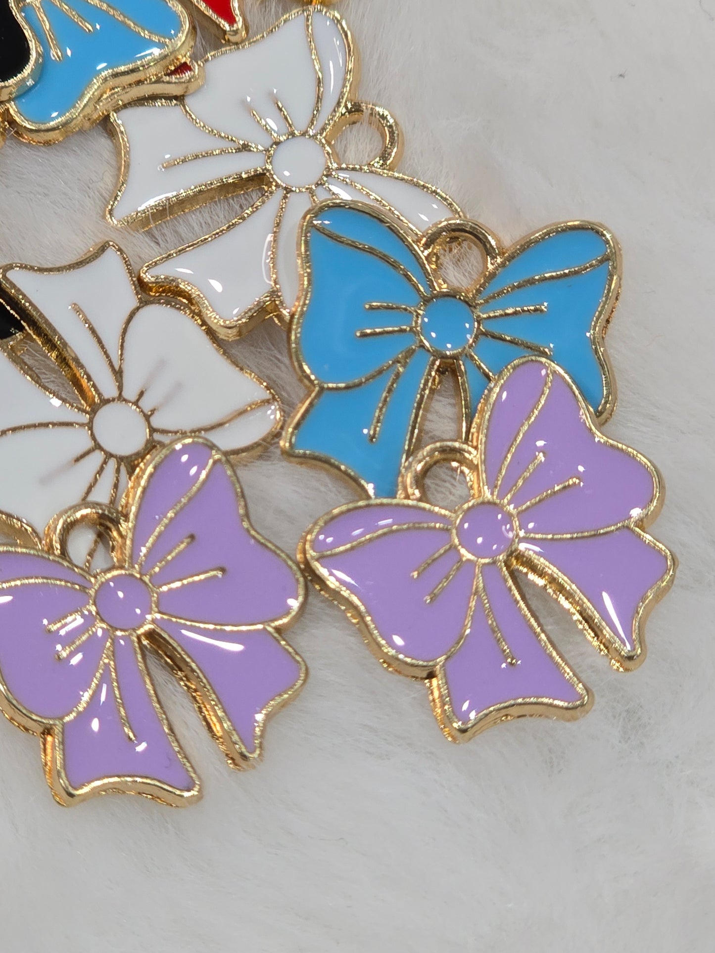 Bows Metal pendant charms