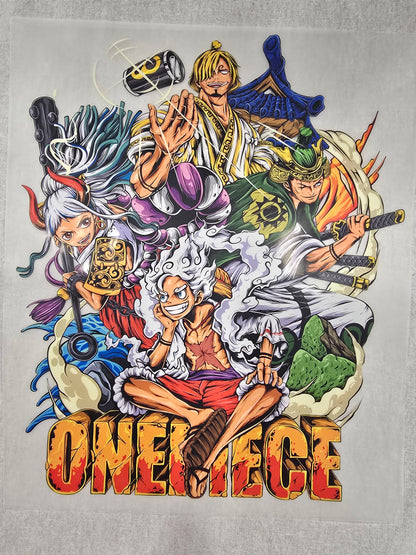 One Piece- DTF transfer - 10 x 10