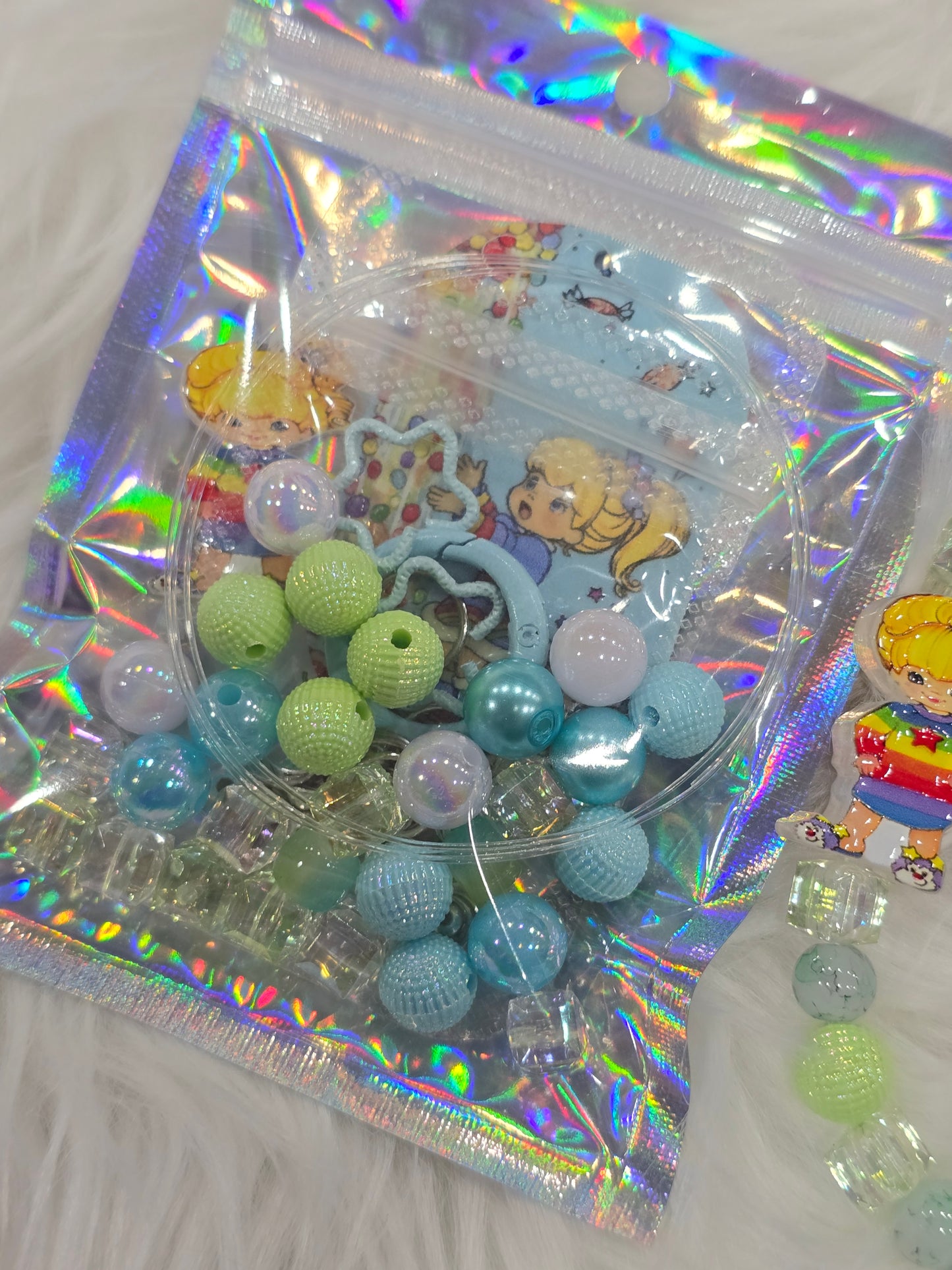 DIY Phone & Bag Keychain Kit – Rainbow Brite