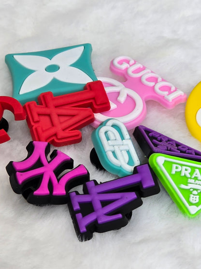 Croc Charms bundle-Designer- $7/10pcs