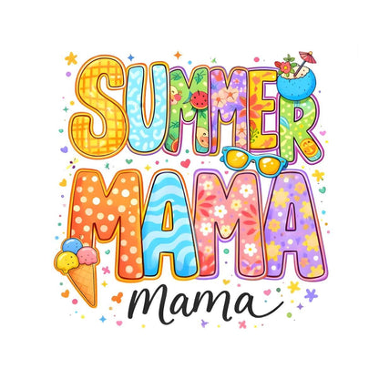 Summer vibes collection -DTF TRANSFER Prints  10 x 10 inches