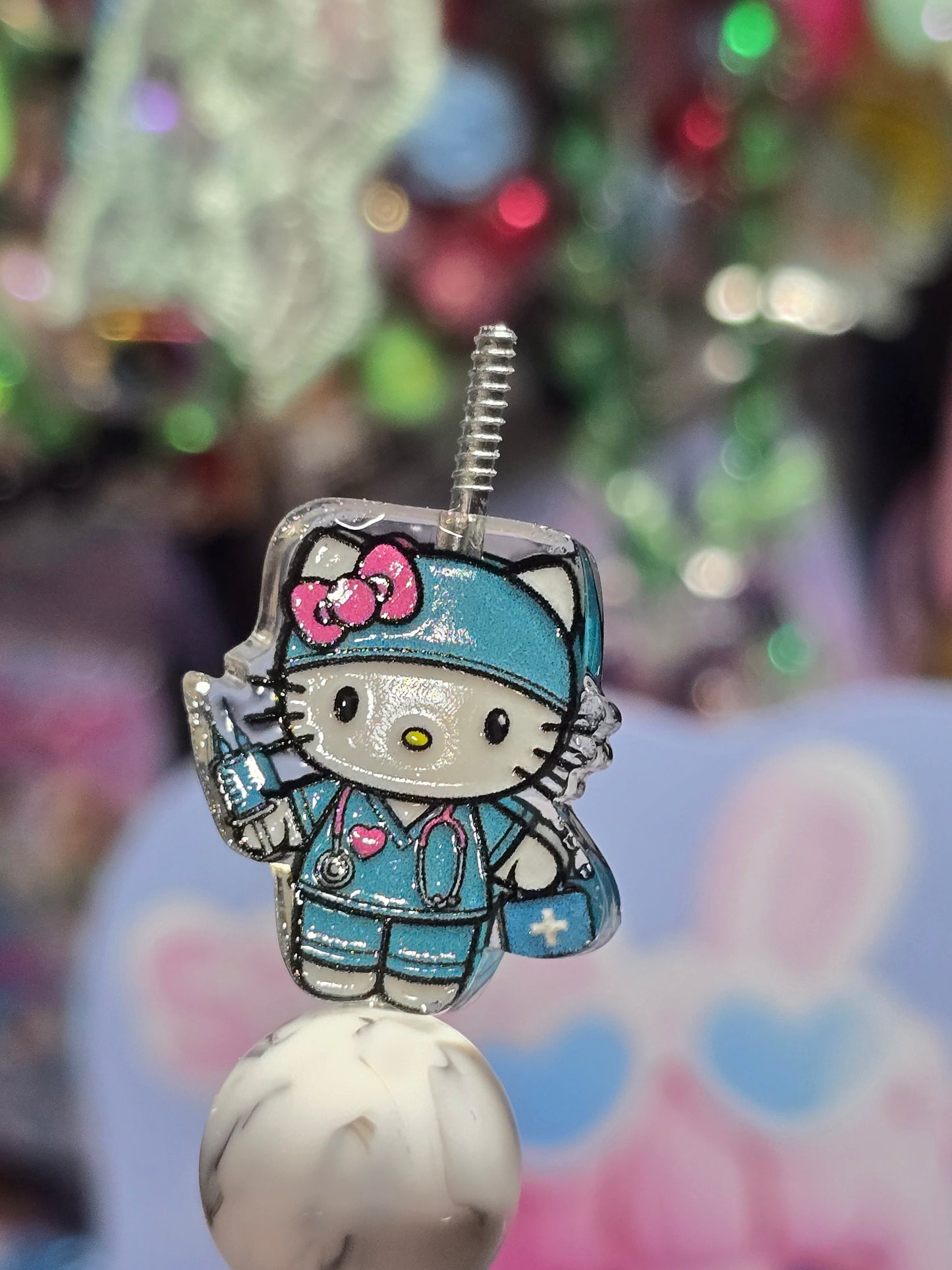 Focal beads- Hk medical teal