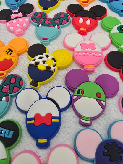 D1snEy heads croc charms -  $7/10pcs