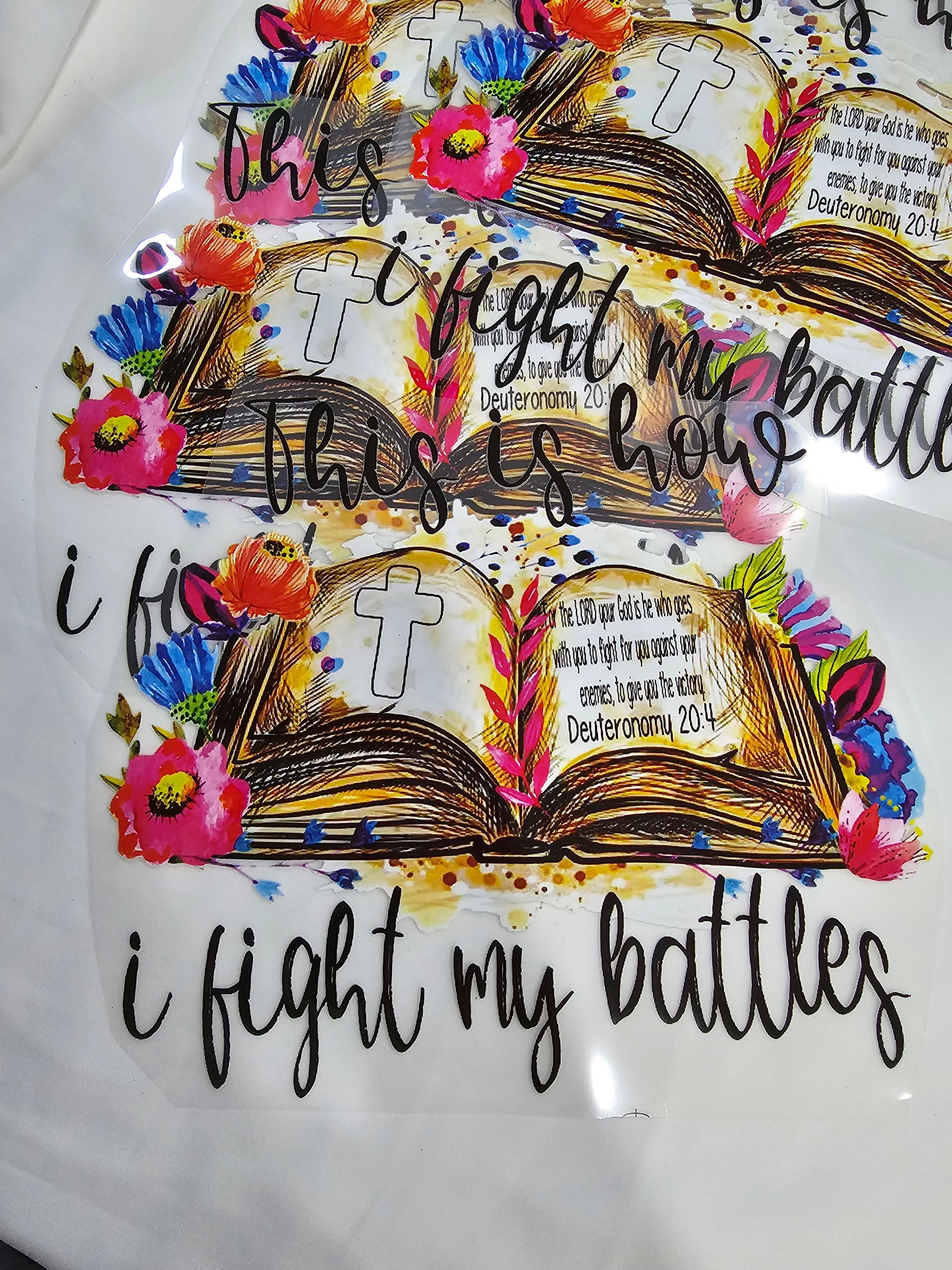 This is how I fight my battles- DTF Transfer  8 x 9